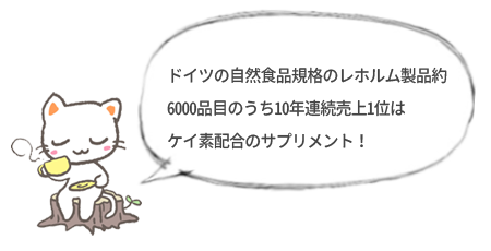 ケイ素配合のサプリメント